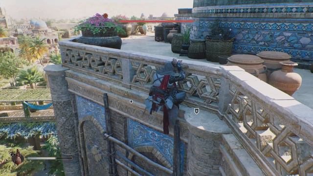 AC Mirage 💚 Palace Of The Green Dome 👉 Secret Entrance | Viewpoint Synchronized 😎 4K Gameplay