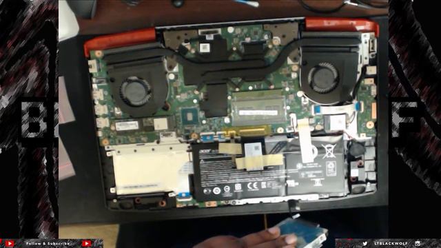 Acer Aspire VX 15 Mounting Kit Instillation смотреть онлайн