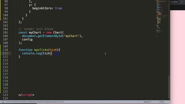 How to Update the Tick Limit in Chart JS смотреть онлайн