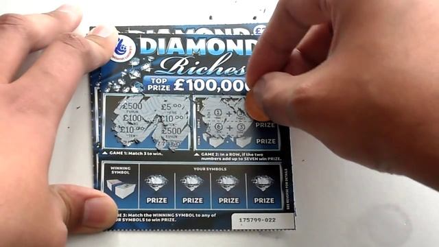 National lottery Scratch cards - diamond riches смотреть онлайн