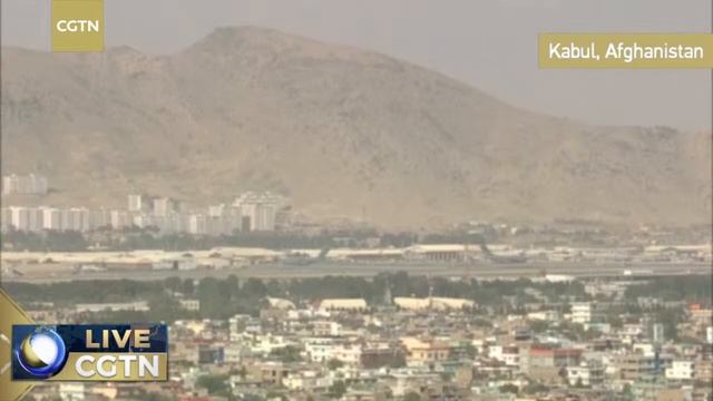 Live: View Of Kabul Airport In Afghanistan