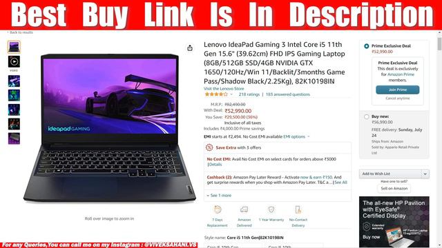 AMAZON PRIME DAY SALE 2022 LAPTOP 🔥🔥 Best Laptop Under 30000, 400000, 50000, 60000 | Coding,Gaming смотреть онлайн