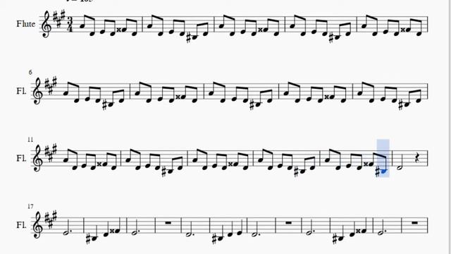 Flute Sheet Music: How to play Kaine Salvation (NieR) by Keiichi Okabe смотреть онлайн