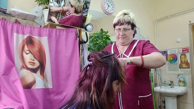 Делаем прикорневой объем.Флисинг + кип ап. смотреть онлайн