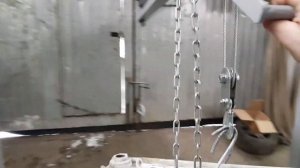 Каретка с ручным цепным приводом для автомобильной кран-балки