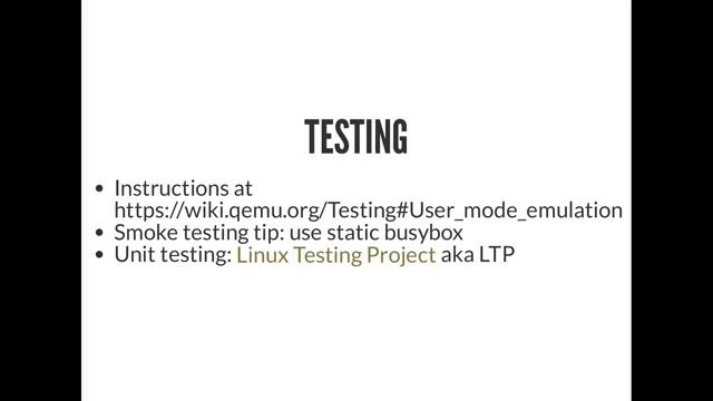 [2017] Linux-User Support in QEMU by Riku Voipio смотреть онлайн