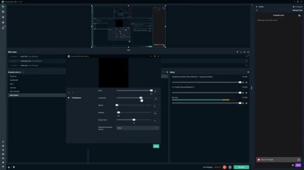 Настройка звука в Streamlabs OBS