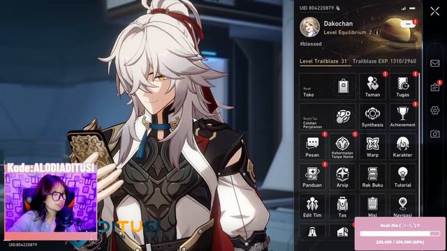 🔴 Live Honkai Star Rail Indonesia build jingyuan [ Top Up di DitusiOfficial ] смотреть онлайн