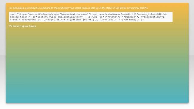 Jenkins set github commit status not working смотреть онлайн