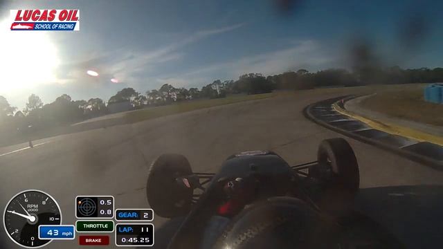 Lucas Oil School of Racing at Sebring International Raceway (Club Course) смотреть онлайн