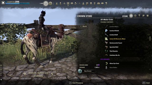 All-Maker Crates | Crown Store November 30, 2023 | ESO смотреть онлайн