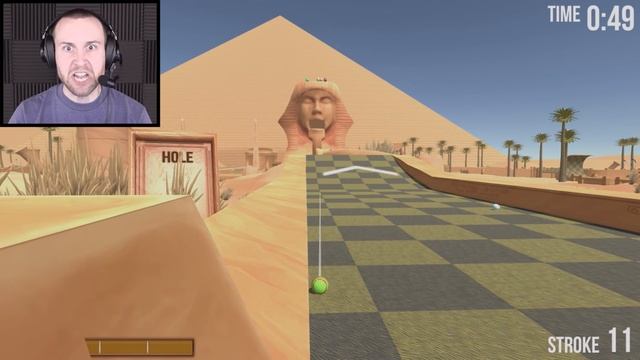EASTER EGG GOLF?!? смотреть онлайн