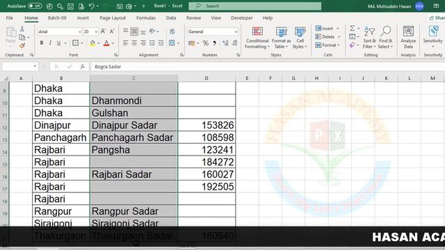 Fill Blank Cells in Excel With Value from Above (with 0 or Text or Formula) | Excel Bangla Tutorial смотреть онлайн