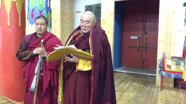 Санжадай Хурал 17.11.2022 Утренний Молебен ?08:00