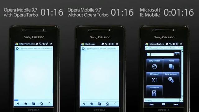 Opera Mobile 9.7 Turbo: il video dimostrativo. смотреть онлайн