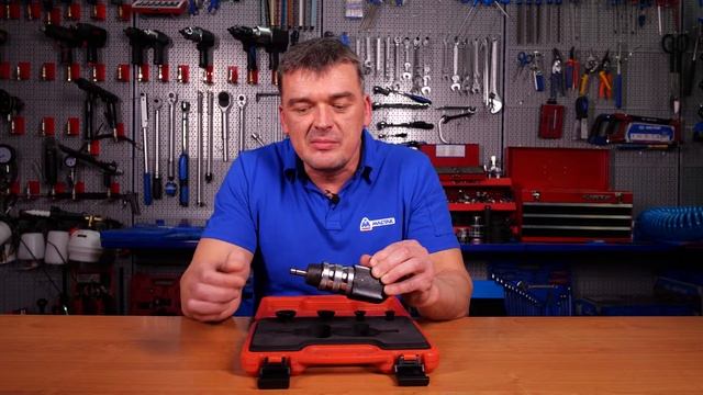 Машинка пневматическая для притирки клапанов МАСТАК 103-13005C смотреть онлайн