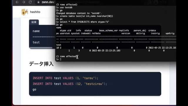 MS SQL ServerのSQLでよく使うコマンドを学ぶ смотреть онлайн