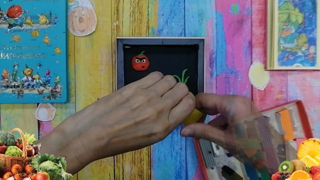 Мастер-класс "Фруктово -овощной портрет" смотреть онлайн