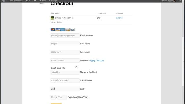 Easy Digital Downloads Stripe Demo смотреть онлайн