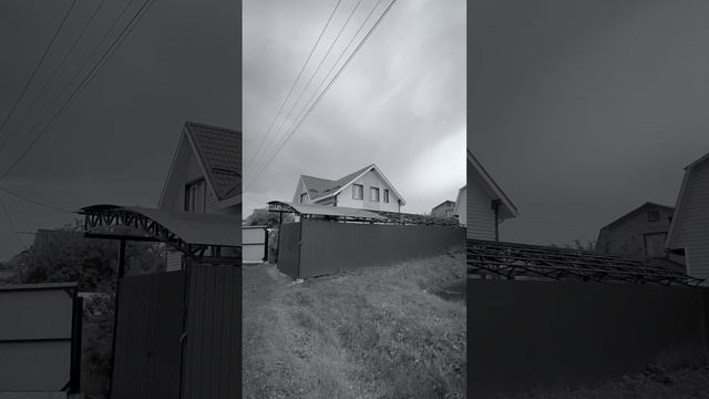 Навес к дому для автомобиля из поликарбоната 12х6 от мастерской Спецкаркас