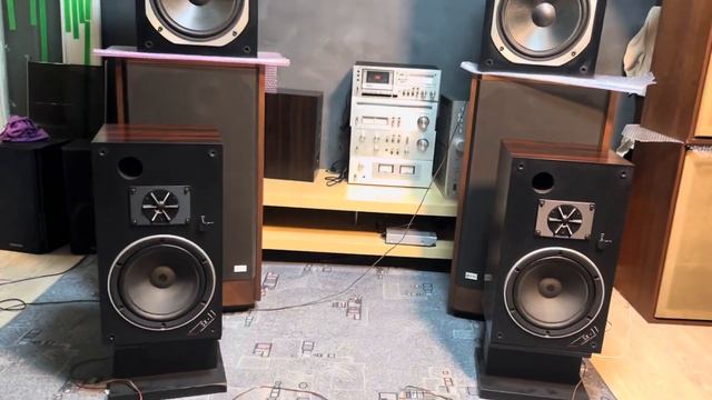 Колонки Victor sx-11, усилитель Sansui au-a607xr смотреть онлайн