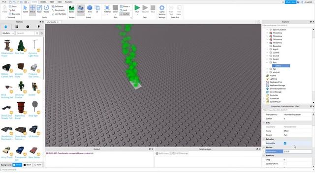 Уроки по Роблокс Студио! | Урок 8 // Эффекты! | Как сделать эффект в Роблокс Студио! смотреть онлайн