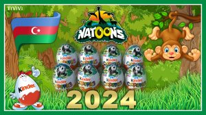 Kinder сюрприз Natoons 2024 from Azerbaijan