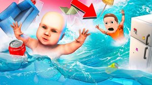 РЕБЕНОК ВЫЗВАЛ ЦУНАМИ! УПЛЫЛИ В ДЕТДОМ