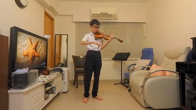 Konstantin plays Bach Partita 3 Preludio, VMEB competition2020ss (Zoom Q2N-4K) смотреть онлайн