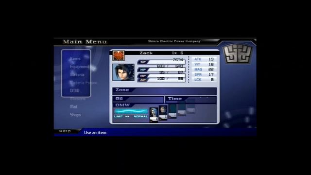 Crisis Core: Final Fantasy VII (PSP) Part 1 смотреть онлайн