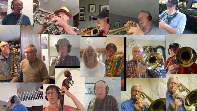 Riverside Renaissance Swing Band Virtual Performance of "Teach Me Tonight" смотреть онлайн
