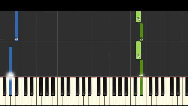 Roblox DOORS Themes on piano - EASY Piano Tutorial смотреть онлайн