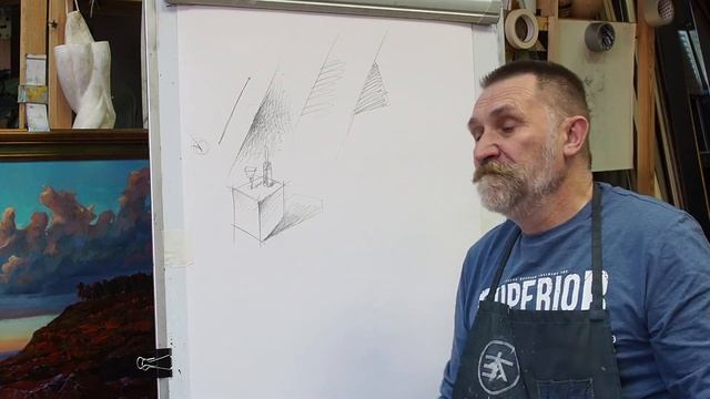 НАЧИНАЮЩИМ ХУДОЖНИКАМ. ЛИНИЯ И КРАЕВОЙ КОНТРАСТ смотреть онлайн