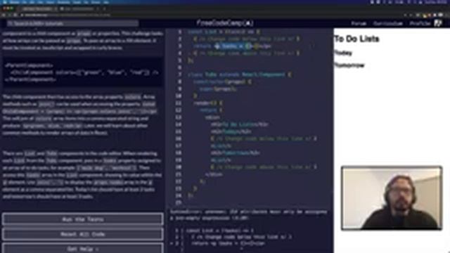 React on FreeCodeCamp. смотреть онлайн