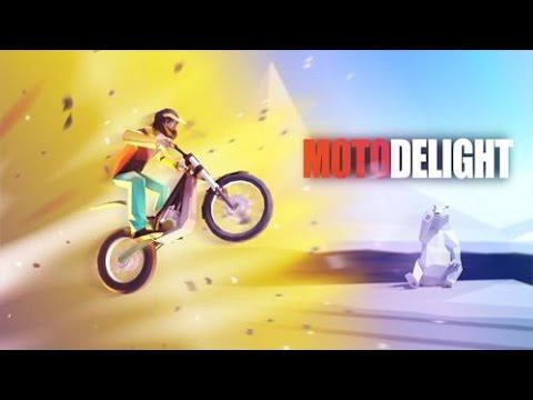 Moto Delight - Классный мототриал (обзор-летсплей на Android) смотреть онлайн
