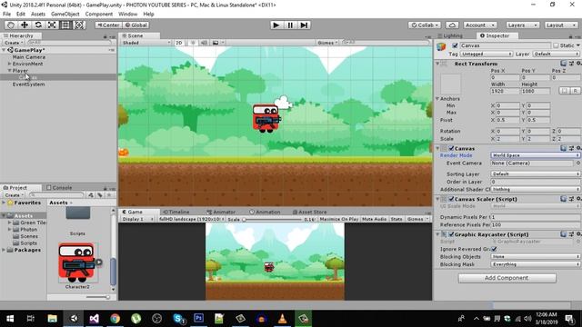 Unity Multiplayer shooting ? Game - Photon 2 Tutorial (EP05) смотреть онлайн