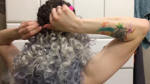 #15 Афрокудри/Кудри через брейды/ Кудри на каркас