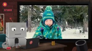 РОБОТ РЕАГИРУЕТ Рома как Гринч забрал у Балди Елку в Рождество в реальной жизни Рома и Хелпик