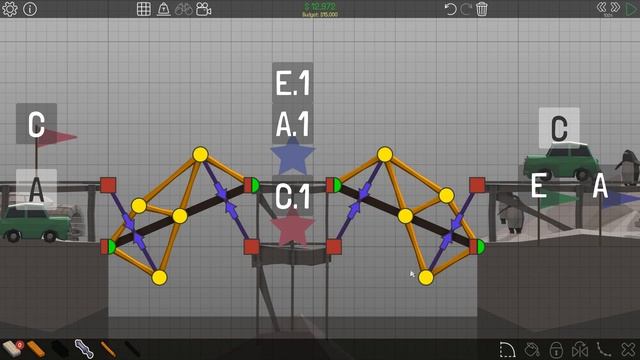 Poly Bridge 3-9 Routing