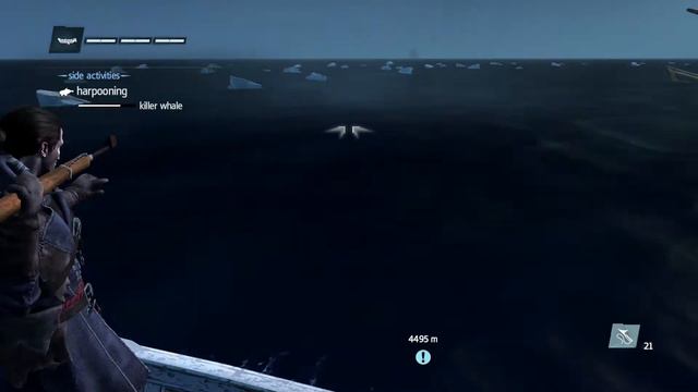 Assassin's Creed Rogue:- HUNTING A KILLER WHALE
