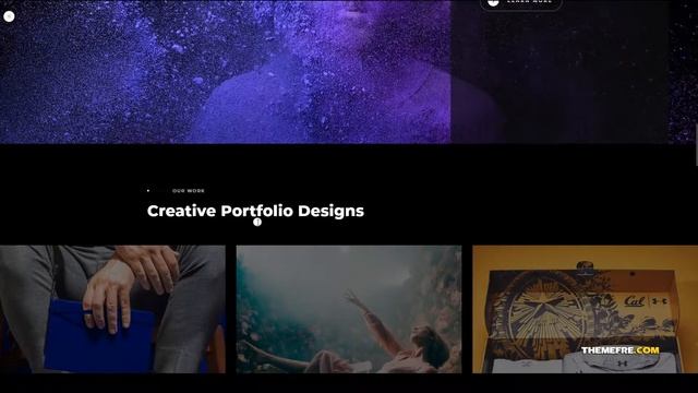 Droow - Ajax Portfolio WordPress Theme parallax modern Marin смотреть онлайн