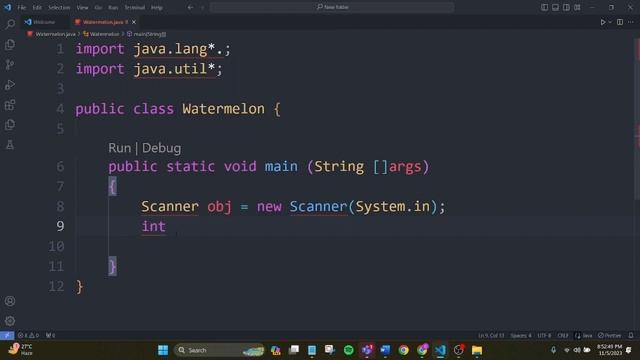 Code Forces Problem Solving 4A | Watermelon | Java language смотреть онлайн
