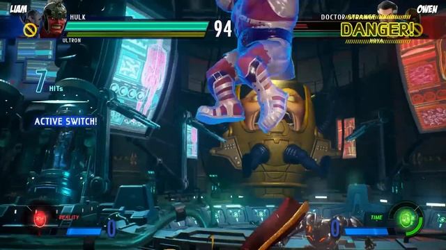 Ultron VS Doctor Strange Marvel vs Capcom Infinite Gameplay смотреть онлайн