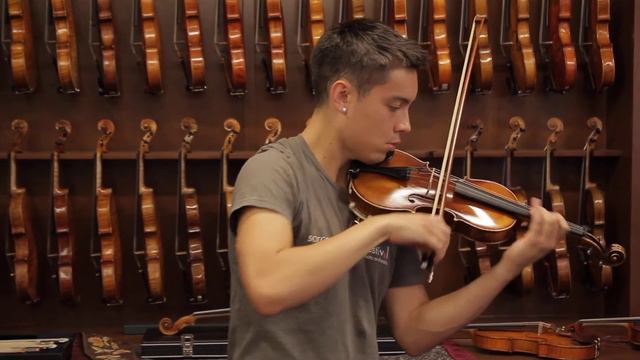 Rainer Leonhardt, Mittenwald 2016, Guarneri model #95 Antik | Violin Demonstration смотреть онлайн