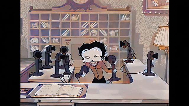 Betty Boop - Service with a Smile 1937 // Colorized HD, Restored pre-code смотреть онлайн
