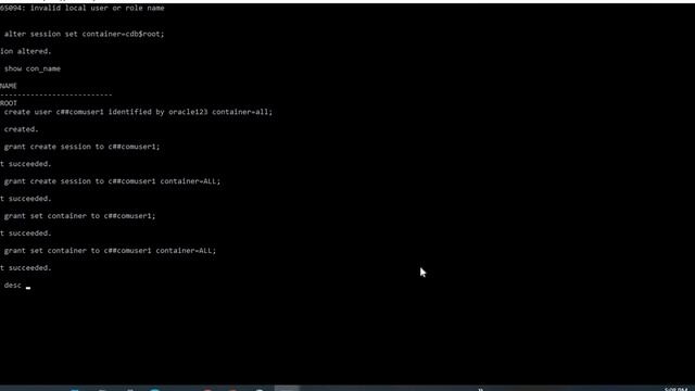 Part 08 - Common and Local user (Complete Course on Oracle 19c Multitenant Architecture) смотреть онлайн