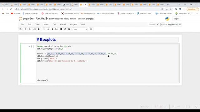 Boxplot o Gráfico de Caja en Python | Curso de Matplotlib (Clase 7) смотреть онлайн