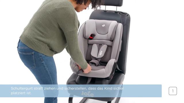 How To | So installierst du den Joie Fortifi R Kindersitz korrekt in deinem Fahrzeug смотреть онлайн