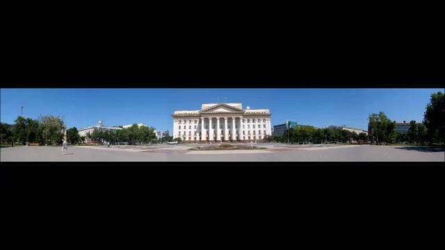Тюмень. Историческая и Центральная площади, Загородный сад, вокзал и привокзальная площадь. смотреть онлайн