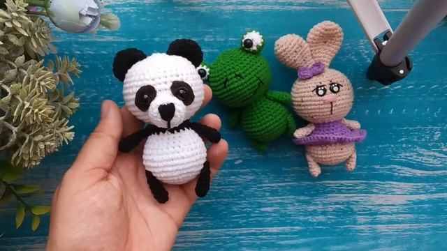 Панда брелок, описание, мастер класс смотреть онлайн